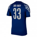 Günstige Fußballtrikots Paris Saint-Germain Zaire Emery 33 Fourth trikot 2024-25 Kurzarm